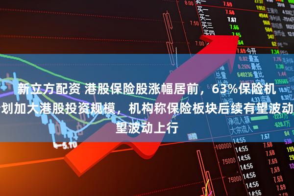 新立方配资 港股保险股涨幅居前，63%保险机构计划加大港股投资规模，机构称保险板块后续有望波动上行